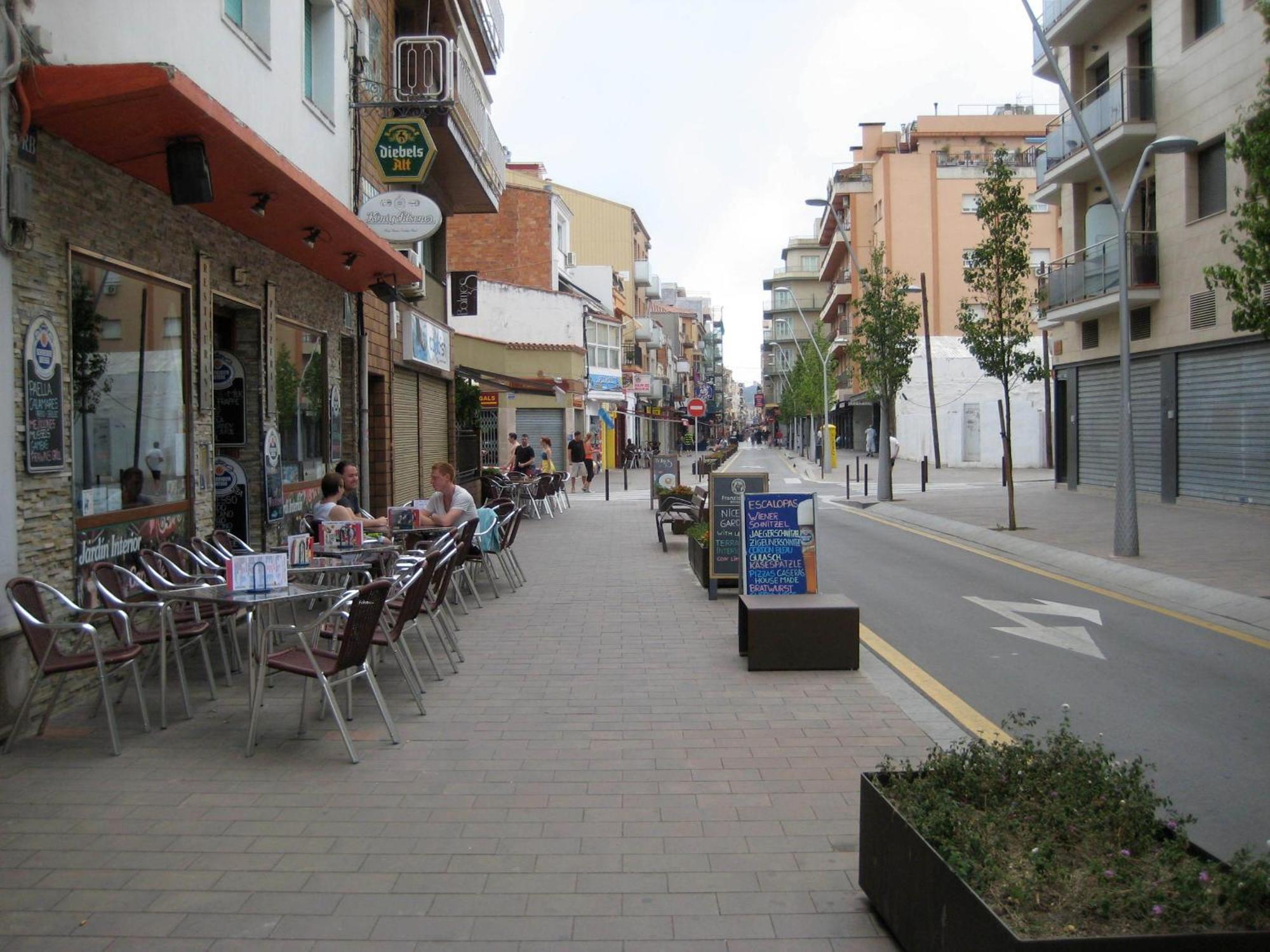Pension Casa Austria Calella Esterno foto